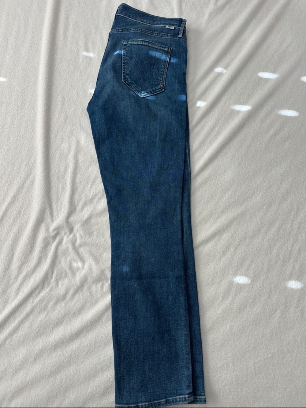 Mother The Mid Rise Dazzler Ankle Jeans- Size 29- Wish Upon A Star